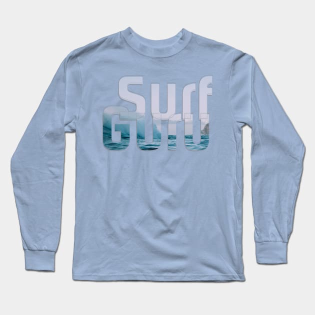 Surf Guru Long Sleeve T-Shirt by afternoontees